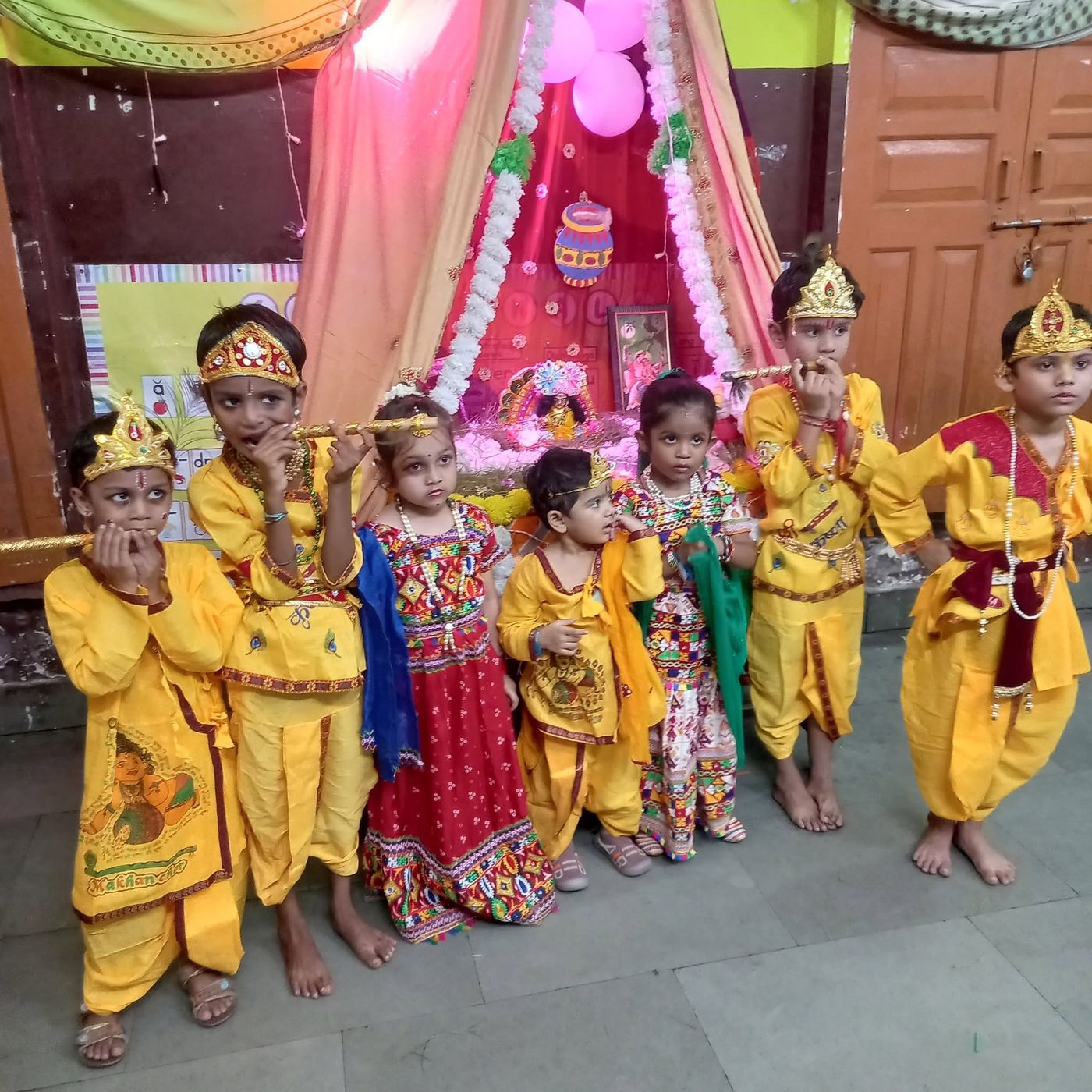 Cultural celebration at Navrachna Public Sr Sec School 1