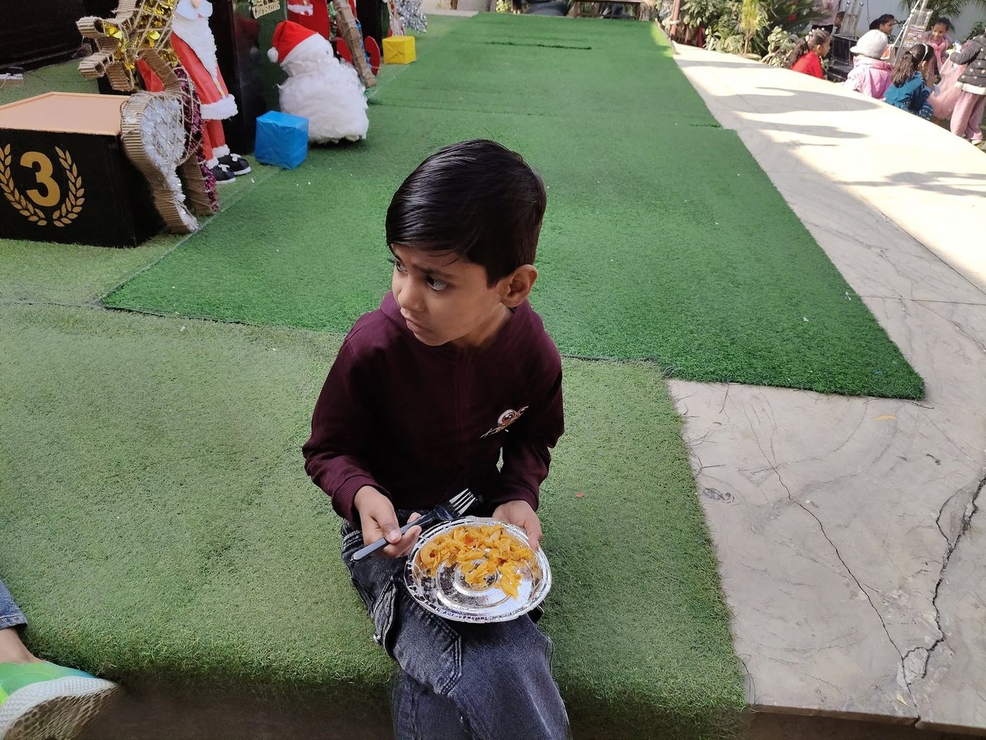 Student stall at the Navrachna fun fair 1
