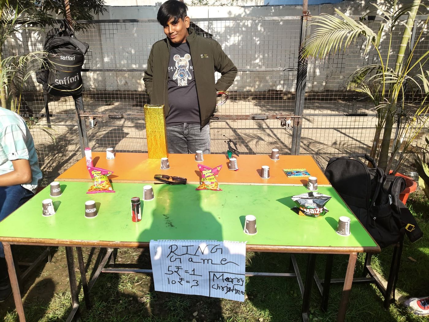 Student stall at the Navrachna fun fair 3