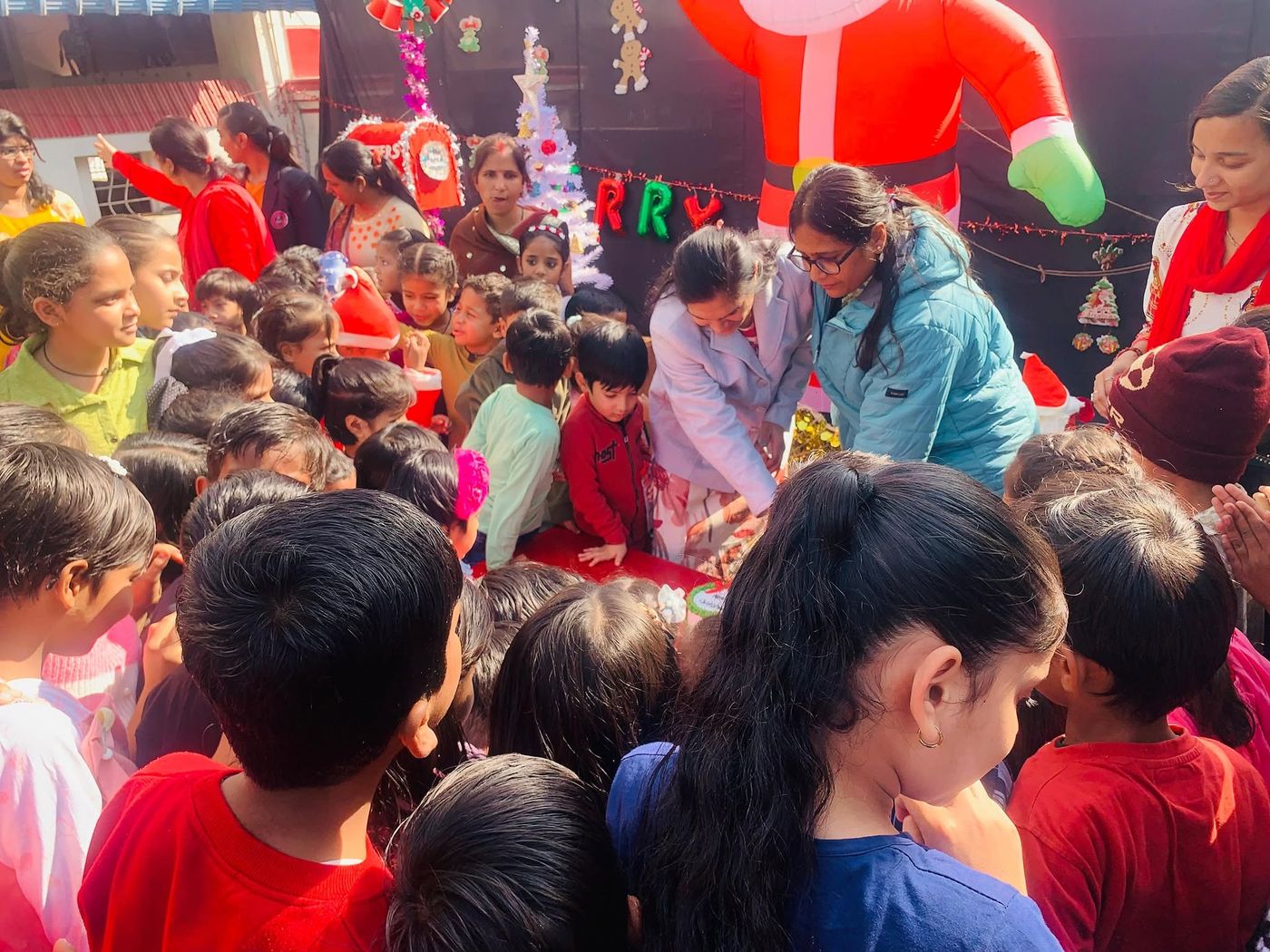 Festival celebration at Navrachna Public Sr Sec School 7