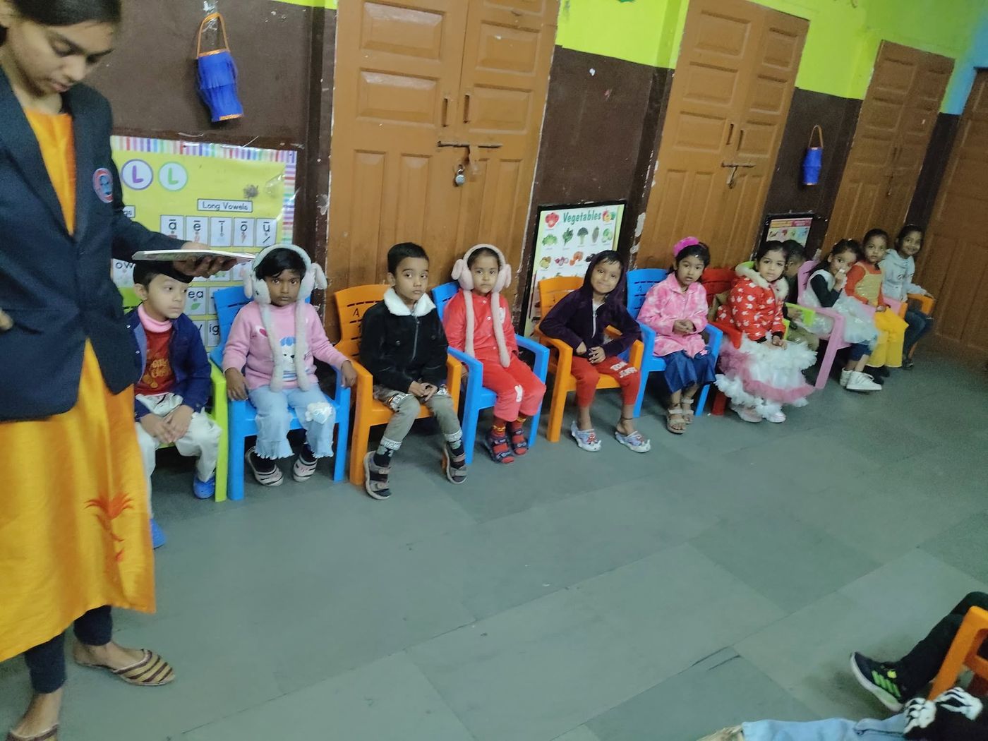 Festival celebration at Navrachna Public Sr Sec School